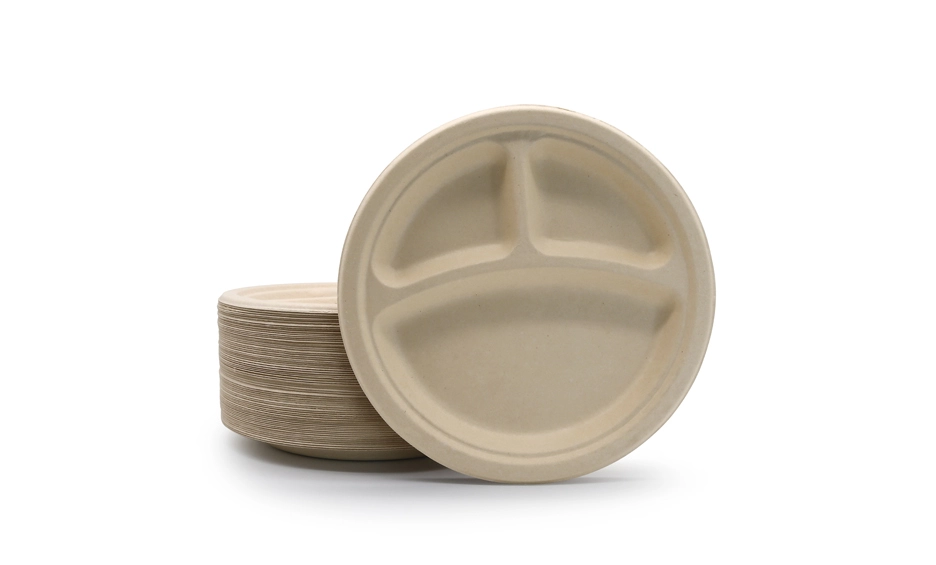 China sugarcane compostable plates